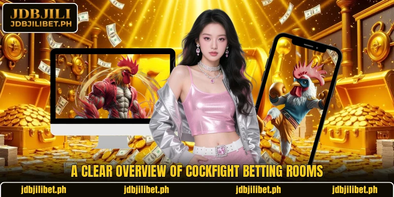 A clear overview of cockfight betting rooms