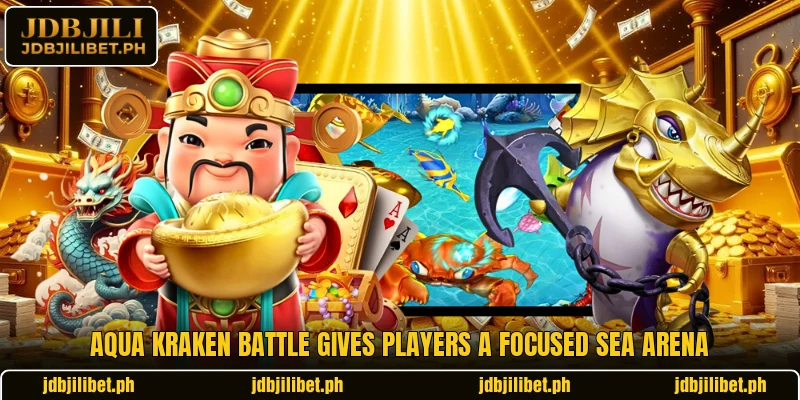 Aqua Kraken Battle gives players a focused sea arena