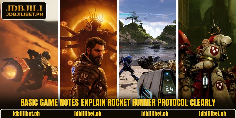 Basic game notes explain rocket runner protocol clearly Basic game notes explain rocket runner protocol clearly
