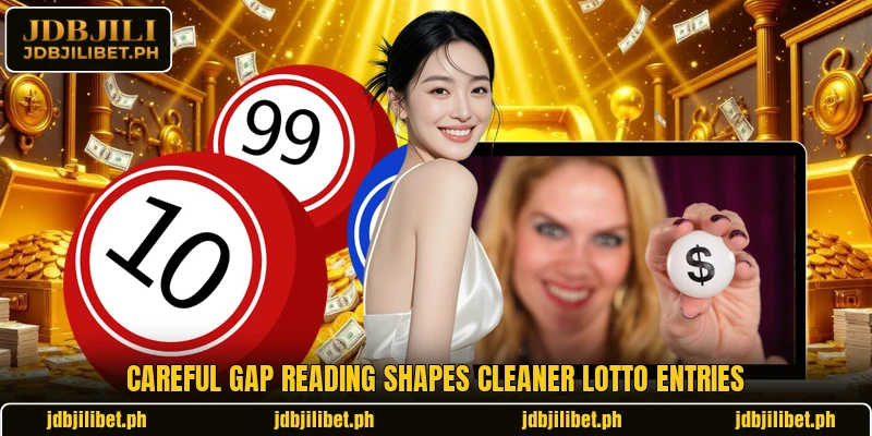 Careful gap reading shapes cleaner lotto entries Careful gap reading shapes cleaner lotto entries
