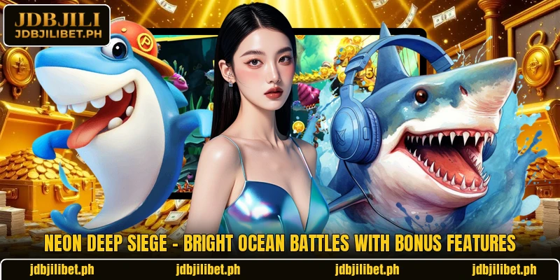 Neon Deep Siege – Bright Ocean Battles With Bonus Features