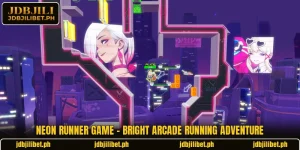 Neon Runner Game – Bright Arcade Running Adventure