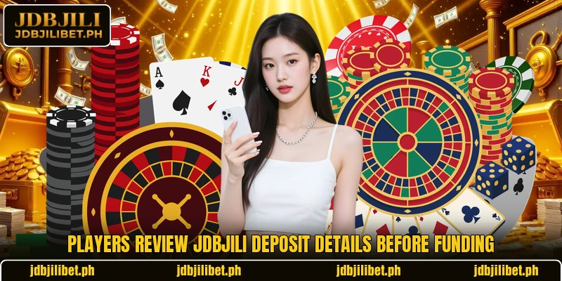 Players review JDBJILI deposit details before funding Players review JDBJILI deposit details before funding