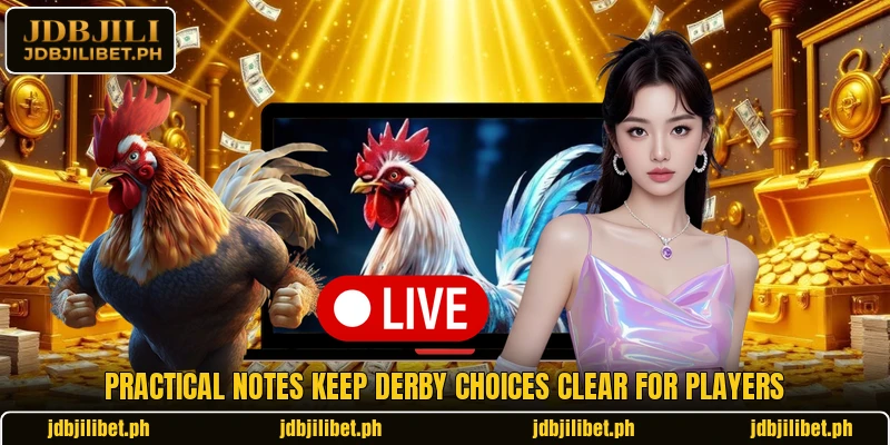 Practical notes keep derby choices clear for players