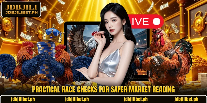 Practical race checks for safer market reading