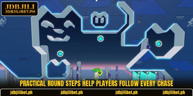 Practical round steps help players follow every chase