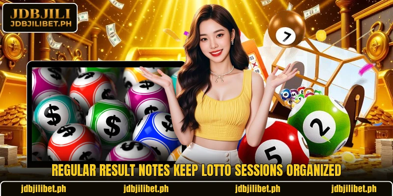 Regular result notes keep lotto sessions organized Regular result notes keep lotto sessions organized