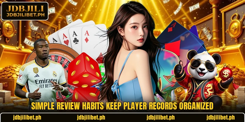 Simple review habits keep player records organized