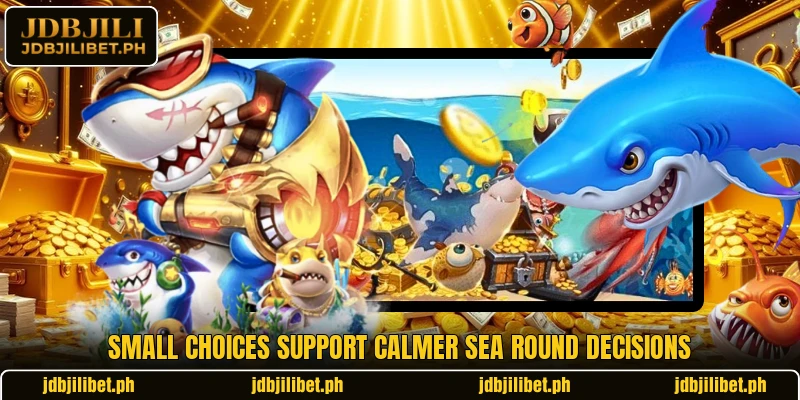 Small choices support calmer sea round decisions